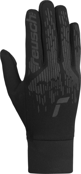 Reusch Ashton TOUCH-TEC Junior 6365168 7070 black silver front